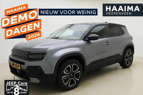 Jeep Avenger 1.2 e-Hybrid 110pk Automaat Summit | Navigatie | Trekhaak | Panoramadak | Adapt. Cruise control | JBL Audio | Elektrische achterklep | Stoelverwarming  | Climate Control