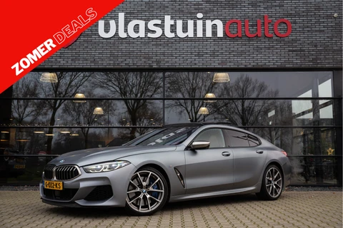 BMW 8 Serie Gran Coupé M850i xDrive High Executive 531pk , Digital-Key, Achterwielbesturing, Panoramadak, Harman/Kardon, Frozen Grey