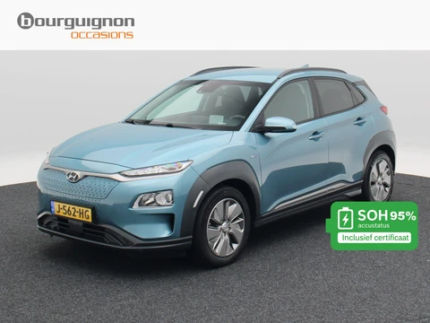Hyundai Kona EV Fashion 64 kWh 205 Pk | Krell Audio | Adaptive Cruise | Navigatie | Keyless | Leder Stuurwiel | Trekhaak | 17 Inch