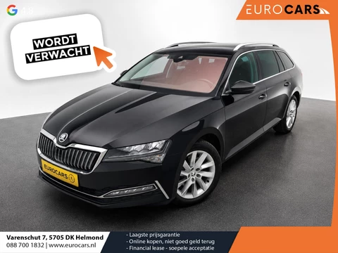 Skoda Superb Combi 1.4 TSI DSG Aut. iV Business Edition Plus Trekhaak Camera Navi Carplay DCC Stoelverwarming Verwarmbare Voorruit Cruise Control Full LED PDC VA
