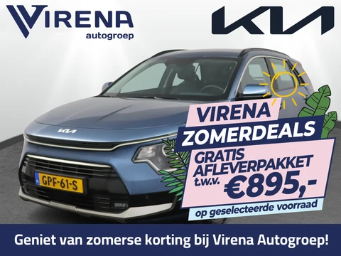 Kia Niro 1.6 GDi Hybrid DynamicLine Airco - Apple Carplay/Android Auto - Cruise Control - Navigatie - Vervolgbotsing Preventie - Fabrieksgarantie tot 10-2031