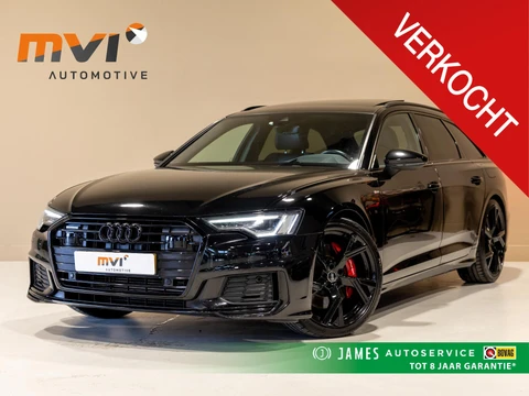 Audi A6 Avant 55 TFSI e quattro S-Line Competition / 367pk / Panorama dak / Trekhaak / Dodehoek herkenning / Elektrische stoelverstelling /