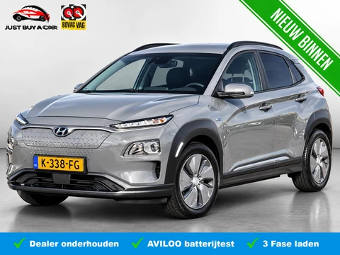 Hyundai Kona EV Fashion 39 kWh SoH 89.9% | 3 Fase | Warmtepomp | Fabrieksgarantie | Camera | Navigatie | Adaptieve Cruise | Dealeronderhouden |