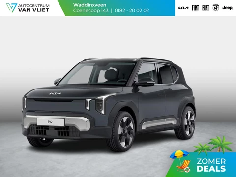 Kia EV2 Plus 42.2 kWh 5p. | Actieprijs * | Clima | Adapt. cruise | Navi | Dakrails | 18" | Stoel&Stuur Verwarming | Privacy Glass | Apple Carplay