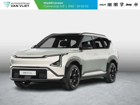 Kia EV5 GT-Line Business Edition 81.4 kWh | Actieprijs* | Clima. | Adapt. Cruise. | Dodehoekassistentie | Schuif-/Kanteldak | GT-Line Vegan Lederen Bekleding