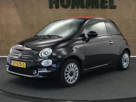 Fiat 500 C 1.2 Lounge - CABRIO - MULTIMEDIAVOORBEREIDING - PARKEERSENSOREN - CLIMATE CONTROL - AIRCO - ELEKTRISCH VERSTELBARE BUITENSPIEGELS - RIEM RECENT VERVANGEN!