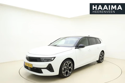 Opel Astra Sports Tourer 1.2 Turbo Hybrid 145pk Automaat GS | Adapt. Cruise control | Navigatie | Alcantara | Climate control | Stoel- en stuurverwarming | Verwarmd voorruit | 360gr Camera | 18" Lichtmetalen velgen |