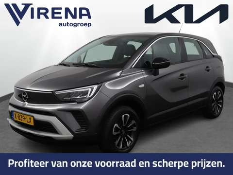 Opel Crossland 1.2 Turbo Elegance Automaat - Stoelverwarming - Achteruitrijcamera - Trekhaak - Climate Control - Virena Zekerheidspakket t.w.v. €895