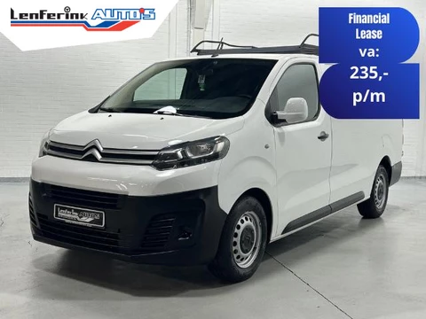 Citroen Jumpy 2.0 BlueHDI 120 pk XL L3 Navi, Imperiaal met Trap Airco, Cruise Control, Laadruimte Pakket, 3-Zits