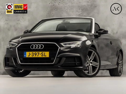 Audi A3 1.4 TFSI CoD S-Line Sport 150Pk Automaat (2X S-LINE, VIRTUAL COCKPIT, BANG&OLUFSEN, NEKVERWARMING, LEDER/ALCANTARA, WINDSCHERM, KEYLESS, SOFTTOP, APPLE CARPLAY, NIEUWE APK, NIEUWSTAAT)