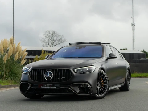 Mercedes S-klasse AMG 63 S E Performance |Panoramadak|Keramisch|Burmester® 4D|Chauffeurspakket|Carbon pakket|Night pakket|Massage|Memory|Stoelventilatie|