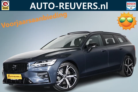 Volvo V60 2.0 B4 Ultimate Dark / Opendak /Leder / HUD / Pilot Assist / HarmanKardon / CarPlay