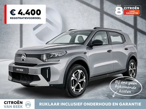 Citroën C3 Aircross Hybrid 145pk Automaat Max | Rijklaar | Achteruitrijcamera | Comfort Seats | Parkeersensor v+a |
