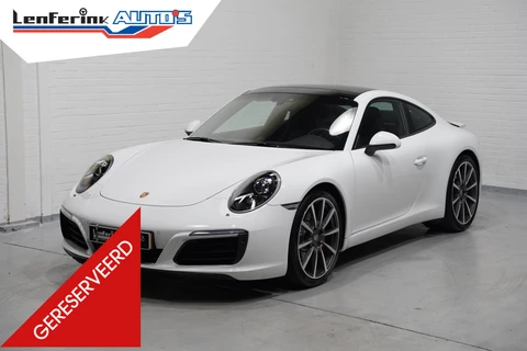 Porsche 911 3.0 Carrera S Schuifdak Bi-xenon Cruis Stoelverwarming en ventilatie 20" Velgen Bose surround memory DAB ontvangst parkeerpakket met camera