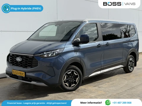 Ford Tourneo Custom 233PK PHEV Prijs Incl. BPM Excl. BTW Automaat 8-Personen Automaat LED B&O Audio Lichtmetalen Velgen PDC Carplay Camera Parkeersensoren Cruise Control