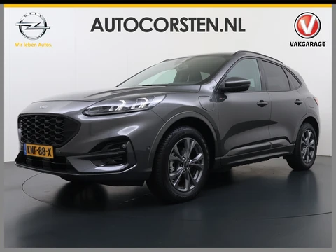 Ford Kuga 2.5 PHEV Hybrid ST-Line Adap.Cruise Stoel+Stuur+Voorruit+Achterbankverwarming Head-Up Display Camera Navi Elek.Achterklep Apple Carplay/Android Auto Digital Cockpit Lane Assist Privacy Glas Lmv Pdc Led Bluetooth Isofix DAB Keyless