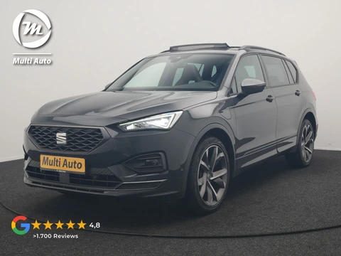 SEAT Tarraco 1.4 TSI e-Hybrid PHEV FR 245pk Dealer O.H | SOH 97% | Panodak | Adaptive Cruise | Camera | Sportstoelen Memory & Verwarmd | Apple Carplay | Keyless | Lane Assist | Navigatie | Virtual | DAB | 20"L.M |