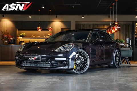 Porsche Panamera Sport Turismo 4.0 Turbo S E-Hybrid, 680 PK, Pano/Dak, Burmester, Sport/Design/Zwart, Adapt/Cruise/Control, BTW!!
