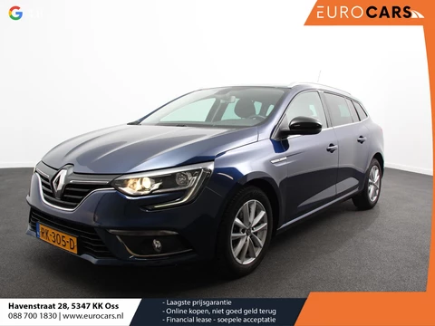 Renault Mégane Estate 1.2 TCe Limited Climate control Cruise control Led Lichtmetalen velgen Navigatie Parkeersensoren achter