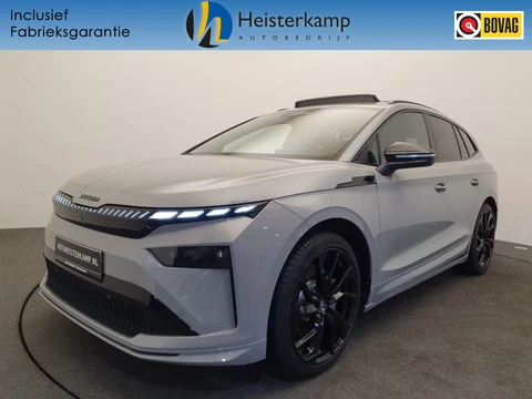 Škoda Enyaq iV 85 Sportline 82 kWh 286pk 2.000kg trekgewicht, Panoramadak, Wegklapbare trekhaak