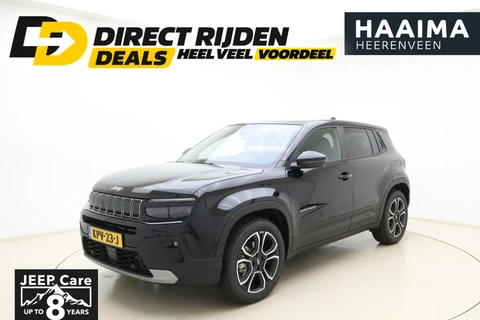 Jeep Avenger Summit 54 kWh | Navigatie | DEMO | 8 jaar speciale garantie | Electrische achterklep | Camera | Stoel- en stuurverwarming | Climate control