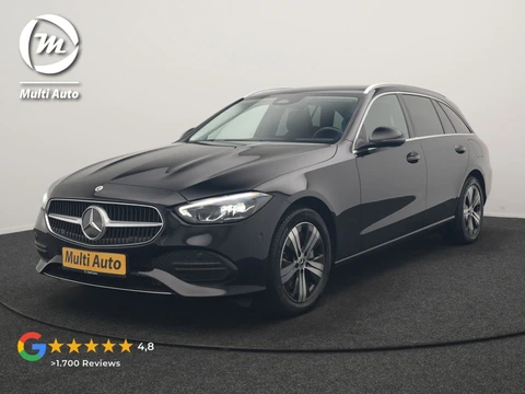 Mercedes-Benz C-Klasse Estate 300 e Avantgarde PHEV 313pk Dealer O.H | Cruise Control | Camera | Apple Carplay | Virtual | Elektrische Sportstoelen Verwarmd | Navigatie | MBUX Infotainment | DAB | 17"L.M | Plug In Hybrid |