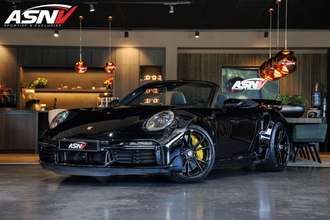 Porsche 911 992 Cabrio 3.8 Turbo S, 650 PK, TechArt/Ext., Sport/Design/Aero, Burmester, Inno/Drive/Cruise, Ventilatie, Org. NL!!