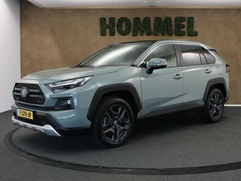 Toyota RAV4 2.5 Hybrid AWD ADVENTURE - ORIGINEEL NEDERLANDSE AUTO - NAVIGATIE - PANORAMADAK - DEELS LEDEREN BEKLEDING - ELEKTRISCH VERSTELBARE BESTUURDERSSTOEL - ELEKTRISCHE ACHTERKLEP - CAMERA - PARKEERSENSOREN VOOR/ ACHTER - JBL AUDIO - DODEHOEK DETECTIE