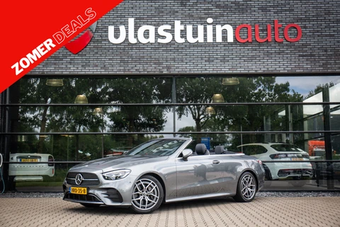 Mercedes-Benz E-Klasse Cabrio 200 AMG Line , Sfeerverlichting, Stoel/nekverwarming, Leer, Camera