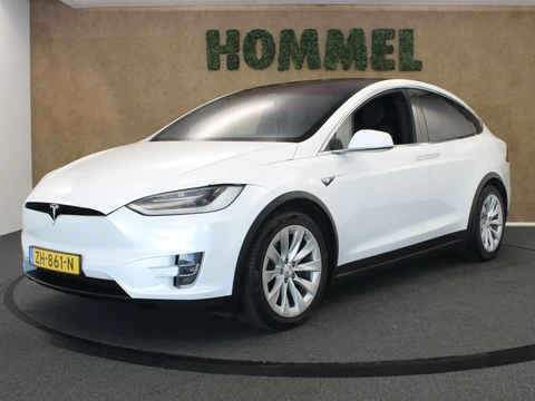 Tesla Model X 75D Base - ORIGINEEL NEDERLANDSE AUTO - AFKOMSTIG VAN 2DE EIGENAAR - AFNEEMBARE TREKHAAK - 2250 KG GEREMD TREKGEWICHT!! - UITGEBREIDE ONDERHOUDSHISTORIE INZICHTELIJK - ELEKTRISCHE ACHTERKLEP - ELEKTRISCH TE OPENEN PORTIEREN - UNIEKE VLEUGELDEUREN ACHTER- FRUNK
