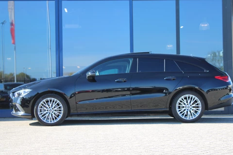 Mercedes-Benz CLA Shooting Brake 250e AUT8 Luxury Line PANORAMADAK LEDER NIGHT PAKKET SFEER 18''