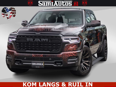 Dodge Ram Pick-Up COBRA EDITION | All-In Prijs | Limited Night High Output 540HP 706Nm | Massage + Full Option | De Meest Luxe en Volle in zijn Klasse | Cobra pakket tegen meerprijs! | Comfortabele Dubbele Cabine met Royale 5 Zitplaatsen | BPM vrij | Nu Leverbaar uit Voorraad | Voorraad Nr 2335 - 5153 |
