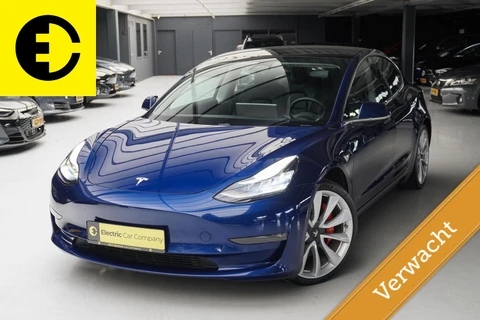 Tesla Model 3 Performance AWD 75 kWh | Pano | Leder | Stoelverwarming
