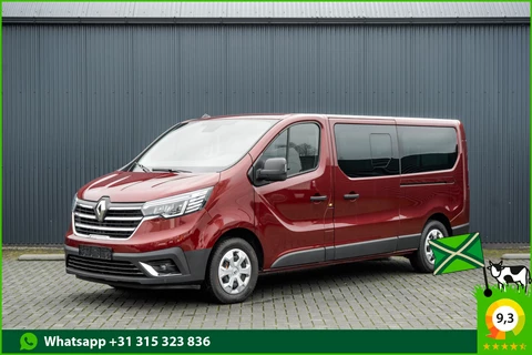 Renault Trafic Blue dCi 150PK | L2H1 | 9-Zits | LED | Camera | Navi | Zijschuifdeur R+L | Cruise | Airco | PDC