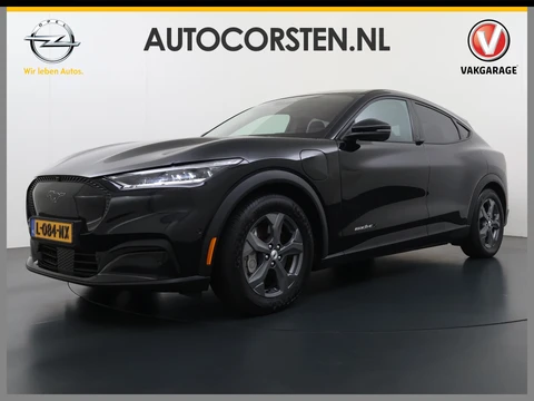 Ford Mustang Mach-E Extended RWD 98kWh Technology Pack Plus Panoramadak Trekhaak Adap.Cruise SOH 94% B&O-Audio 360°Camera Leder Elek.Stoelen+Memory Navi Stoel+Stuurverwarming Apple Carplay Android Auto Elek.Achterklep Lmv 18" Pdc Led Isofix DAB 1e Eigenaar 750KG Trekgewicht Origineel Nederlandse Auto