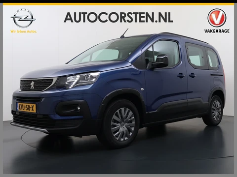 Peugeot e-Rifter EV Allure Pack SOH 97% 50kWh 2X Schuifdeur 360°Camera Navi Apple Carplay Android Auto Isofix Cruise Control Pdc Regen-Lichtsensor Led Lane Assist DAB 5-Persoons