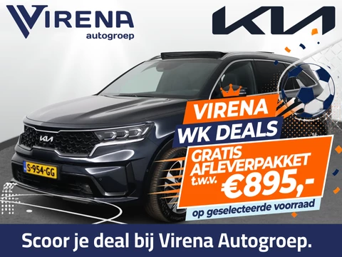 Kia Sorento 1.6 T-GDI Hybrid 2WD ExecutiveLine 5p. - Schuif-/kanteldak - Stoelverwarming-/ventilatie - Navigatie - Trekhaak - Climate Control Fabrieksgarantie tot 01-2030