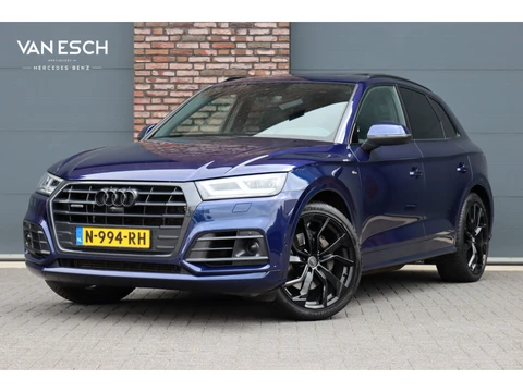 Audi Q5 3.0 TDI Quattro Sport S Line Black Edition | Luchtvering | Bang&Olufsen | ACC | Nappa Leder | Memory | Surround Camera | Stoelverwarming V+A | Panoramadak |