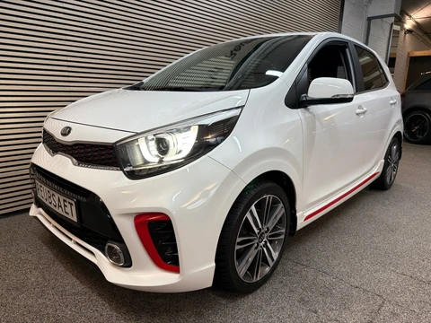 Kia Picanto 1.2 CVVT GT-Line Airco Led Leder Elek Pakket Incl 12Mnd Garantie