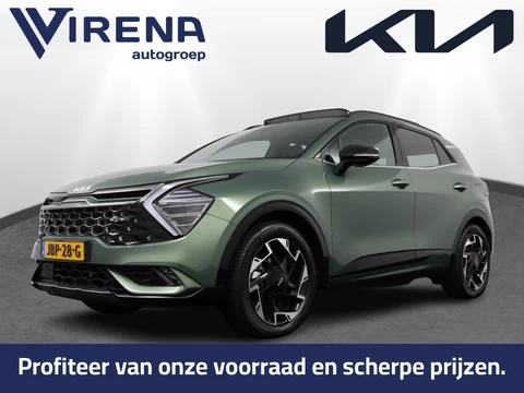 Kia Sportage 1.6 T-GDi Plug-in Hybrid AWD GT-Line - Schuif-/kanteldak - Stoel-/stuurwielverwarming - Adaptieve Cruise Control - Elektrische Stoelen - Fabrieksgarantie tot 08-2032