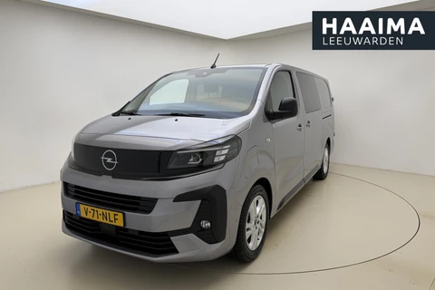 Opel Vivaro Electric L3 75 kWh DC | Schuifdeur links | Laadruimte afwerking | LED verlichting | Bumpers in carrosserie kleur | Stoel/stuurverwarming | Camera binnenspiegel | Navigatie