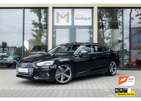 Audi A5 Sportback 40 TFSI 190PK Aut. | Design Pro Line Plus | 19" S-Line Velgen | Sportstoelen | Adaptieve Cruise Control | LED | Parkeersensoren | Stoelverwarming |