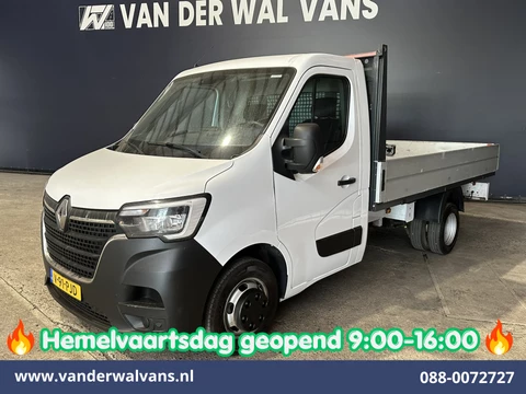 Renault Master 2.0 dCi Pick Up Open Laadbak Dubbel Lucht Euro6 Airco | Cruisecontrol | LED | Leder Bluetooth telefoonvoorbereiding