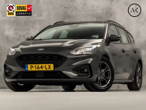 Ford Focus Wagon 1.5 EcoBoost ST Line 150Pk Automaat (APPLE CARPLAY, GROOT NAVI, STOELVERWARMING, KEYLESS, SPORTSTOELEN, ADAPTIVE CRUISE, PARKEERSENSOREN, NIEUWSTAAT)