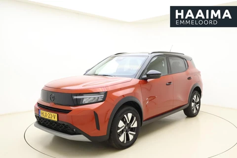 Opel Frontera Electric GS 44 kWh | Navigatie | Stoel & Stuurverwarming | SOH: 99% | Camera | Climate control | Zwart dak | Dakrails | Verwarmd voorruit