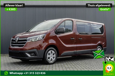 Renault Trafic Blue dCi 150PK | 9-Zits | EX BTW/BPM | LED | Camera | Navigatie | Cruise | Airco | PDC | Euro 6