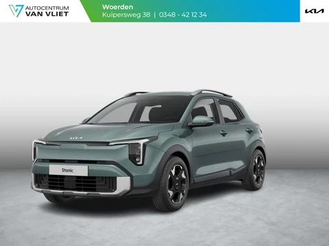 Kia Stonic 1.0 T-GDi MHEV DynamicLine | Navi. | Clima. | Parkeersensoren | Stoel&Stuur Verwarming | Dakrails