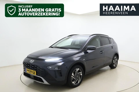 Hyundai Bayon 1.0 T-GDI 100pk Automaat Premium Sky | Navigatie | Elektrisch schuif/kanteldak | Achteruitrijcamera | Apple Carplay/Android Auto | Climate control | Cruise control | Keyless | Lichtmetalen velgen