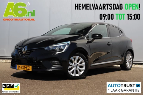Renault Clio 1.0 TCe Intens Groot Navigatie 16 inch LMV Half Leder Sfeerverlichting Navigatie Achteruitrijcamera Carplay Clima Cruise Control