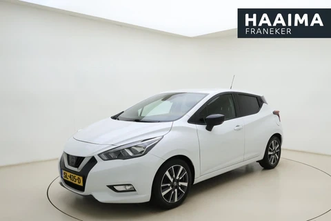 Nissan Micra 0.9 IG-T N-Connecta 90pk | Navigatie | Camera | Trekhaak | Cruise Control | Climate Control | Bluetooth | Lichtmetalen Velgen